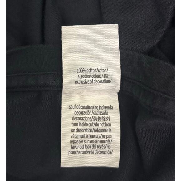 Victoria’s Secret PINK Rainbow Sequin Logo Cotton Campus Tee Sleeve Shirt Size M - Picture 8 of 9